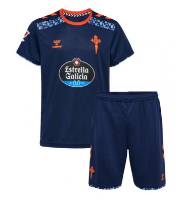 Celta Vigo Segunda Equipación Niños 2024-25 Manga Corta (+ Pantalones cortos)